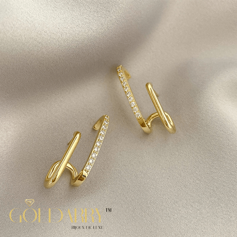 Lively® Boucles Plaqué Or 18K Boucles Tara | Lively®